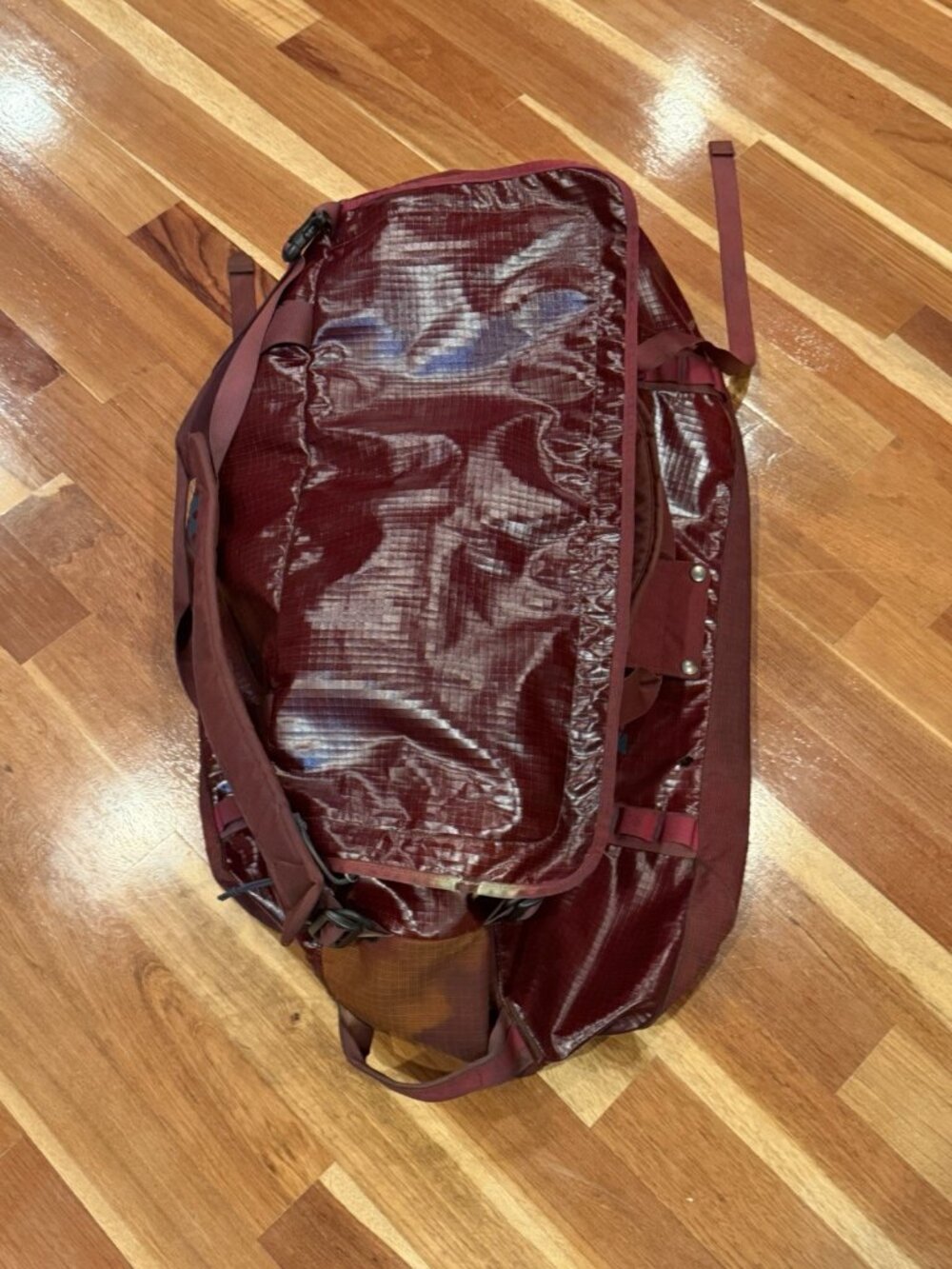 Patagonia Black Hole 70L Duffel Bag Maroon Red